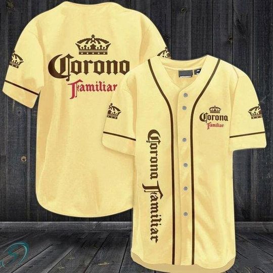 Basic Corona Familiar Beer Baseball Jersey