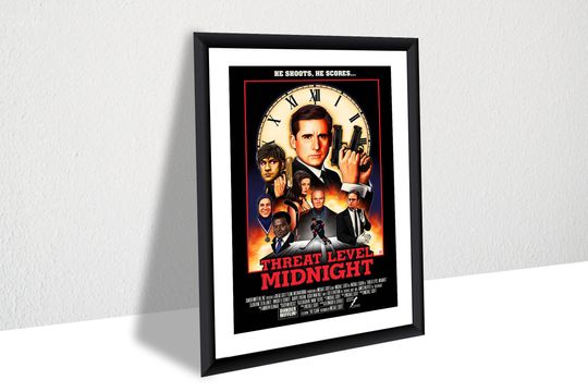 Threat Level Midnight Wall Art Movie Poster