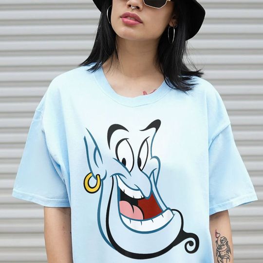 Discover Disney Aladdin Genie Face Costume T-Shirt, Aladdin