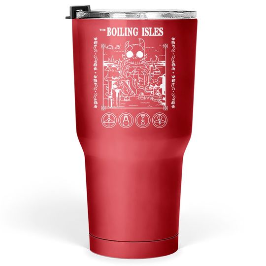 Visit The Boiling Isles Tumblers 30 oz Boiling Isles The owl house Tumblers 30 oz, Disney The Owl House Tumblers 30 oz