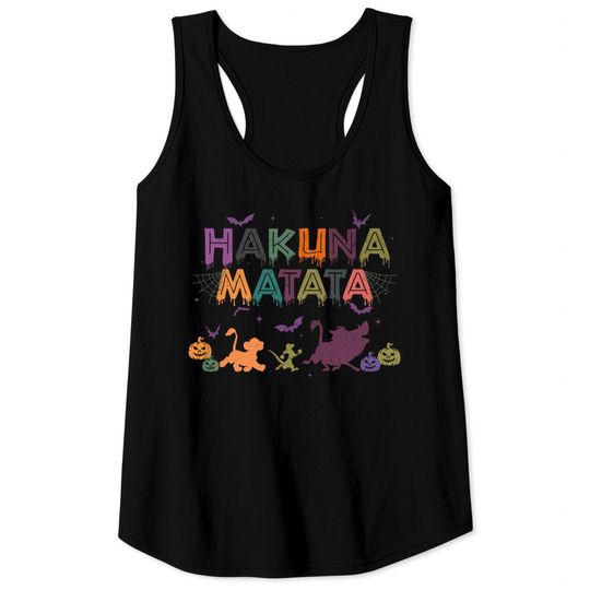 Hakuna Matata Tank Tops, Disney Halloween Tank Tops