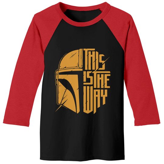 This Is The Way Baseball Tees, Galaxy edge Baseball Tees, Mandalorian Baseball Tees, Disneyland Baseball Tees