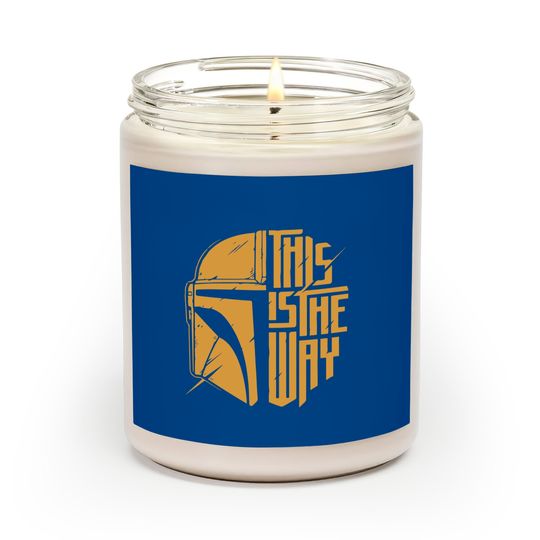 This Is The Way Scented Candles, Galaxy edge Scented Candles, Mandalorian Scented Candles, Disneyland Scented Candles