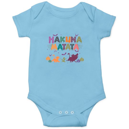 Hakuna Matata Onesies, Disney Halloween Onesies