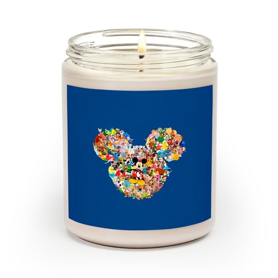 Disney All Characters Scented Candles, Disney World, Mickey Mouse, Disney Trip