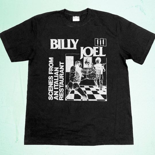 Billy Joel Vintage Retro T-Shirt, Billy Joel shirt