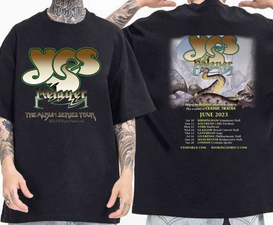 Yes band Tour 2023 Hoodie, Yes Tour Shirt, Yes band Tour 2023 T Shirt