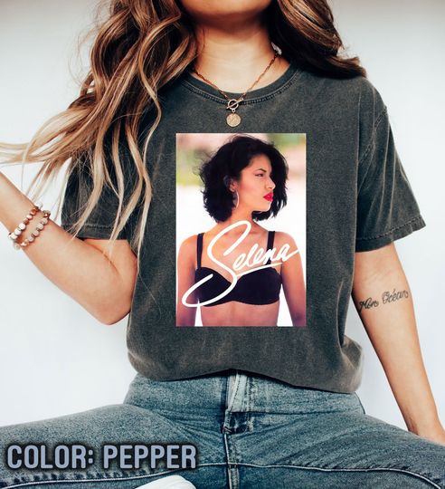 Selena Vintage Summer Music T-Shirt, Selena Quintanilla Shirt