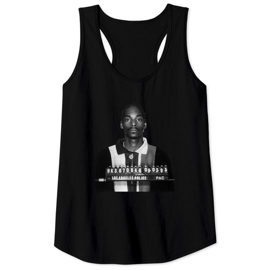 Snoop Dogg Tank Tops Snoop Dogg Mugshot Tank Tops