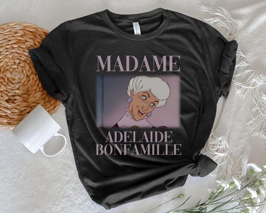 Madame Adelaide Bonfamille The Aristocats 1970 Shirt Disney Shirt