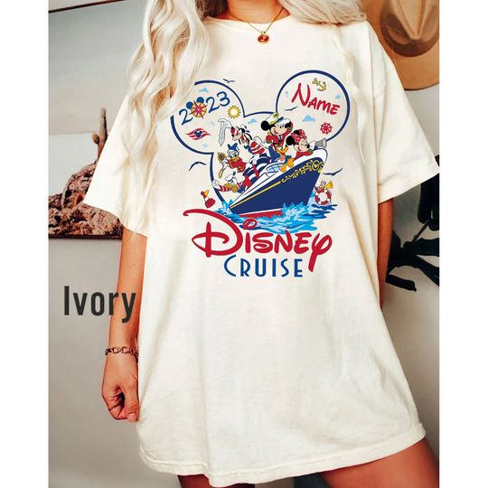 Comfort Colors Disney Cruise Family Vacation 2023 Shirt,Disney Cruise Group Shirt ,Disney Pirate Shirt
