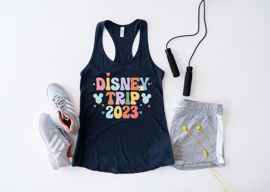 Disney Trip 2023 Tank Top, Mickey and Friends tshirt, Disney Family 2023 Tank