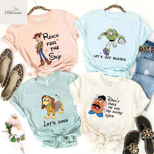Disney Toy Story Group Shirt, Friends Shirt, Birthday Toy Story Shirt