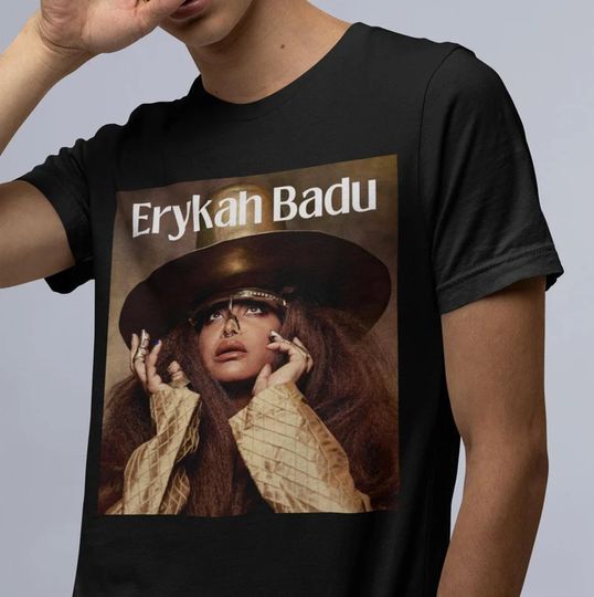Erykah Badu Goldie T-Shirt, Erykah Badu T-Shirt, R N B Shirt, Rapper Shirt, Rap Shirt