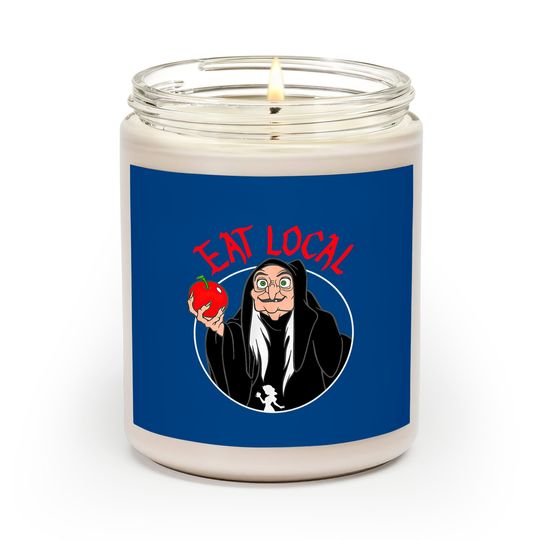Disney Snow White Witch Poison Apple Eat Local Witch Vacation Disney Scented Candles