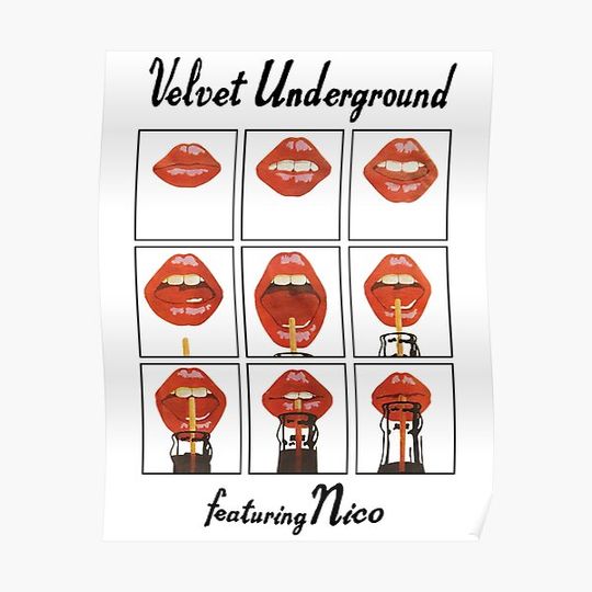 The Velvet Underground Rock Band, Velvet Underground Featuring Nico Premium Matte Vertical Poster