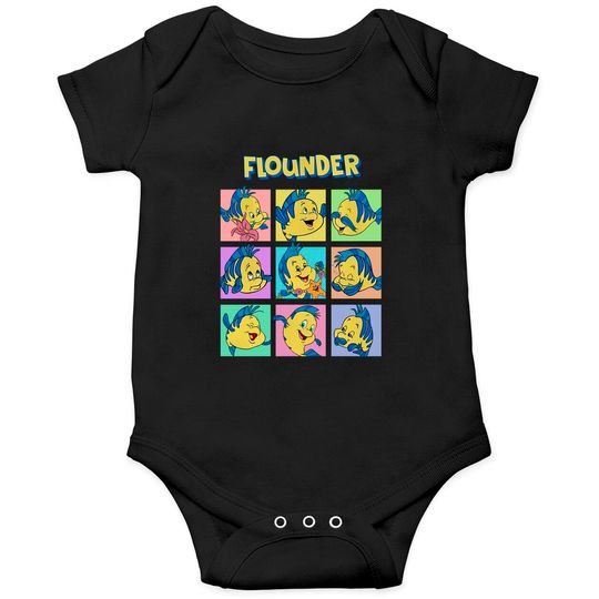 Discover Disney Flounder Moods Onesies