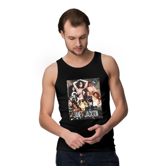 Janet Jackson Tank Tops, Janet Jackson Singer Tank Tops
