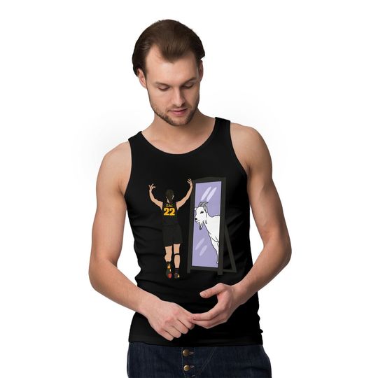 Caitlin Clark Mirror GOAT Tank Tops