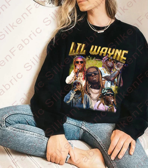 Lil Wayne Tha Carter Tour 2023 Double Sided Sweatshirt