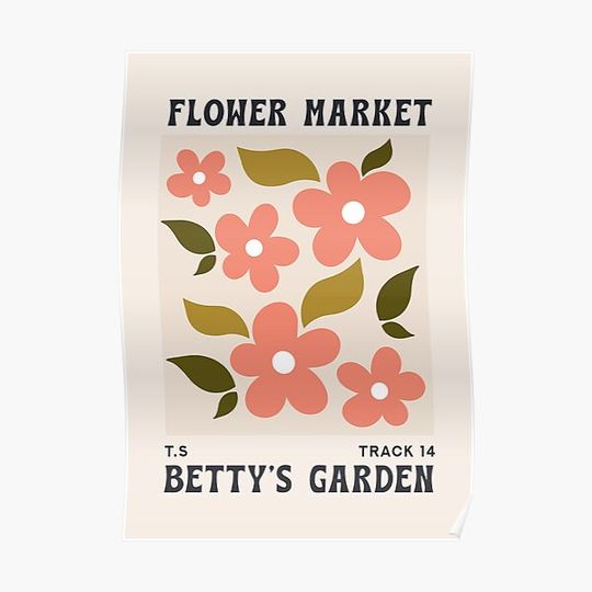 Betty's Garden | TS Premium Matte Vertical Poster