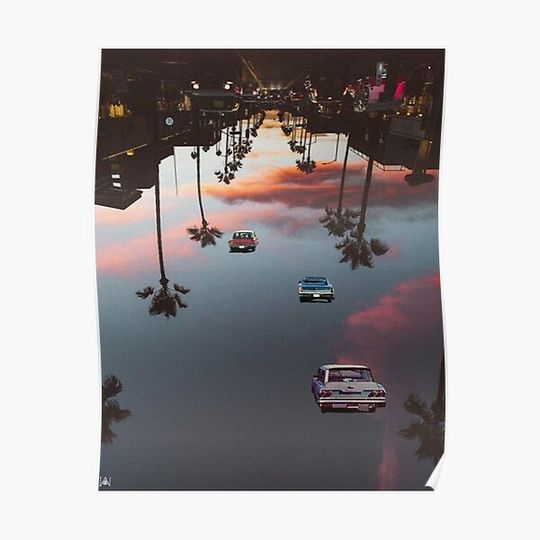 Discover Rodeo Drive beverly Hills Premium Matte Vertical Poster