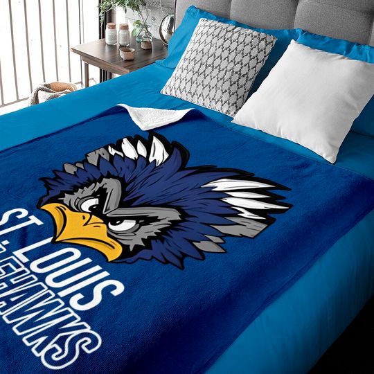 Mens XFL - St. Louis Battlehawks Baby Blankets