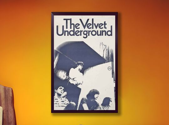 The velvet underground poster, Band poster, Concert Poster