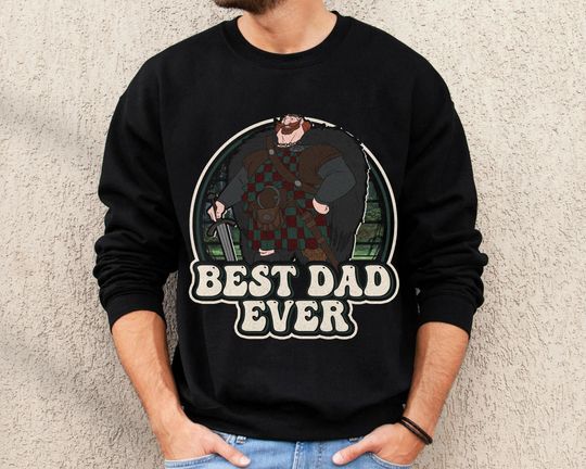 Best Dad Ever Disney King Fergus Brave Shirt, Disney Princess Tshirt