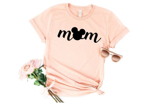 Disney Mom Shirt, Minnie Ears Disney Mom Shirt, Mother's Day Gift, Family Disney Shirt
