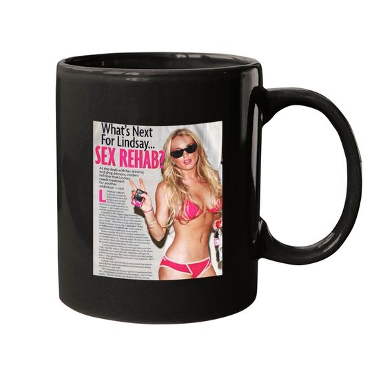 Lindsay Lohan 2000s Mugs // Rehab Street Style //