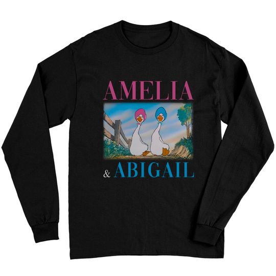 Amelia And Abigail The Aristocats 1970 Long Sleeves Disney Long Sleeves