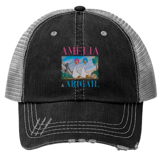 Amelia And Abigail The Aristocats 1970 Trucker Hats Disney Trucker Hats