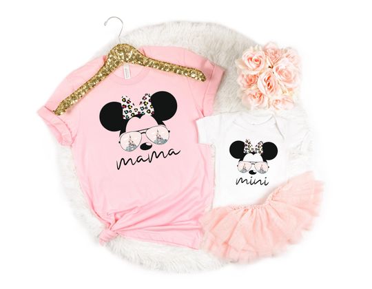 Mama Mini Shirt, Disney Mama Shirt, Mommy And Me Shirt, Matching Mom And Me Shirt