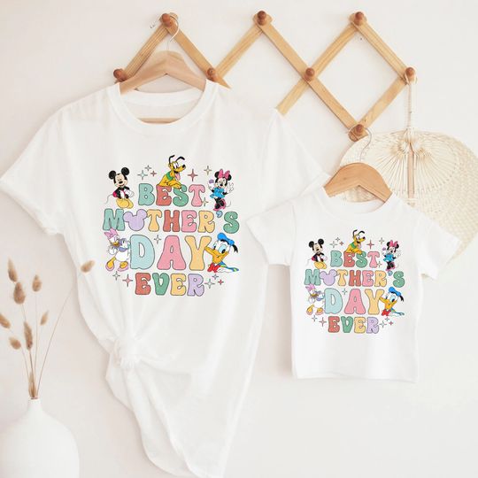 Personalized Disney B.est Mother's Day Shirt, Disney Mommy And Me, Disney New Mom Mothers Day Gift