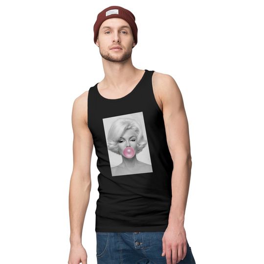 Marilyn Monroe Bubblegum Tank Tops