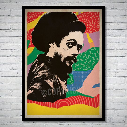 Discover Damian Marley Reggae Music Art Print Poster