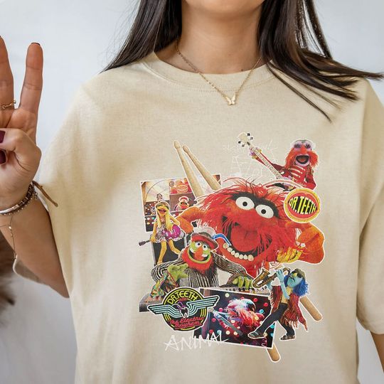 Disney Muppets Animal Dr. Teeth and the Electric Mayhem T-Shirt