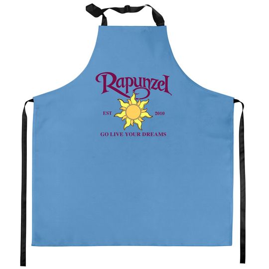 Disney Tangled Rapunzel , Kitchen Aprons, Kitchen Aprons, Disneyland Vacation Holiday
