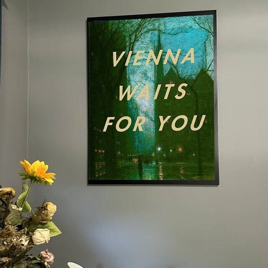 Billy joel Vienna Poster