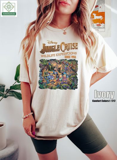 Disney Jungle Cruise Shirt, Mickey and Friends Jungle Vacation