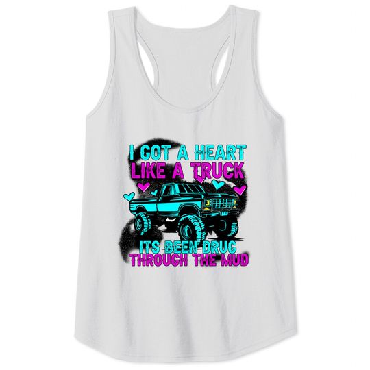 Heart like a truck Lainey Wilson Tank Tops