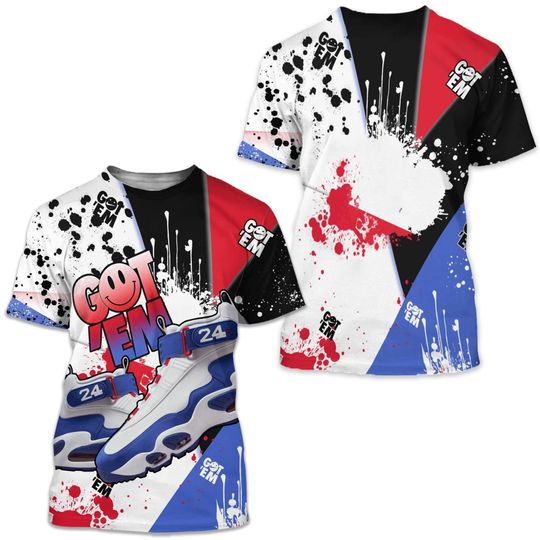 Shirt To Match Air Griffey Max 1 USA Red White Blue - Got Em Shoes Smile