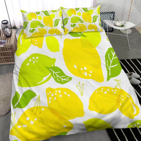 Summer Fresh Lemon Bedding Set