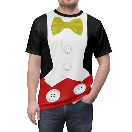 Mickey Tuxedo All Over Print Shirt