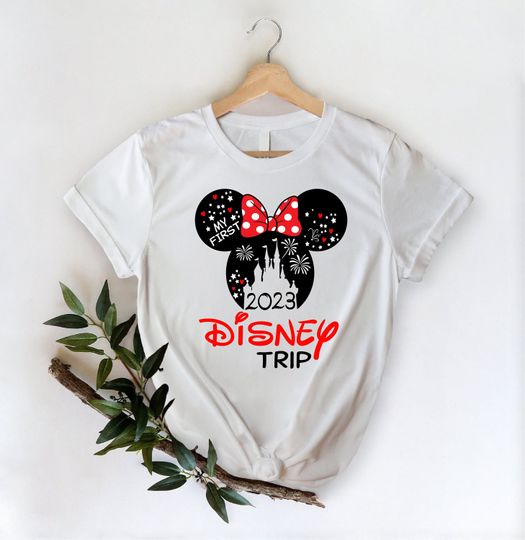 My First Disney Trip Shirt, Disney Trip 2023 Shirt, Disney Vacation Shirt, 2023 First Disney Trip, Couple 2023 Shirt