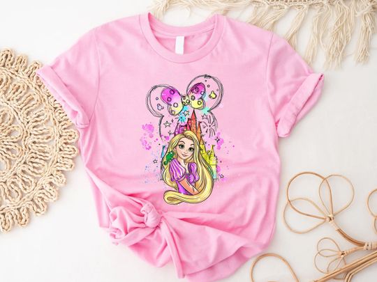 Princess Rapunzel Shirt,Disney Princess Rapunzel
