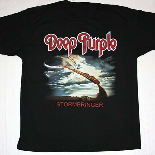 Vintage Deep Purple Stormbringer 1974 New Graphic T-Shirt