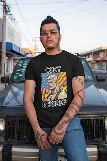 Cody Rhodes American Nightmare Cartoon Style T-shirt