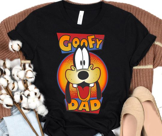 Disney A Goofy Movie Goofy Dad Big Face T-Shirt, Father's Day Gifts Shirt